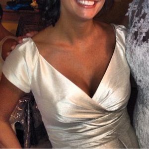 ALFRED SUNG BRIDESMAID DRESS D500 in CHANPAGNE